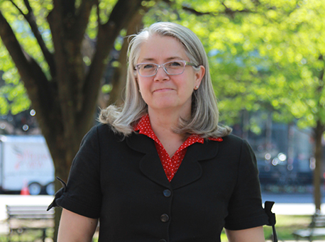 Melanie Richardson staff photo nature background