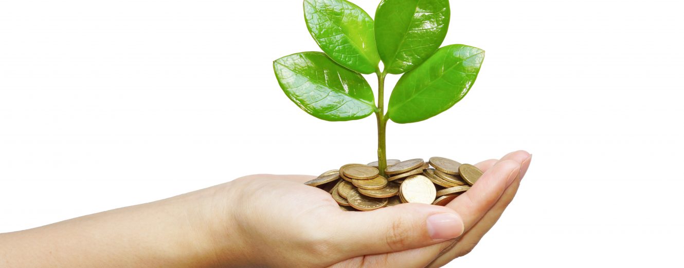 Hand growing money